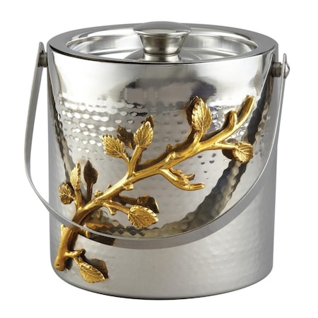Jiallo Gilt Leaf Double Wall Ice Bucket 70027